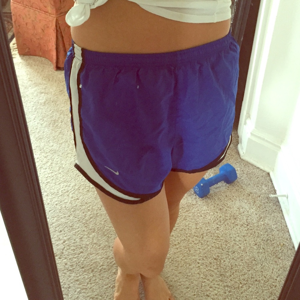 COPY - NIKE BLUE TRACK SHORTS